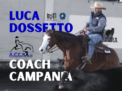 Campionato Italiano a Squadre IRHA-FISE 2023: Luca Dossetto coach Campania!